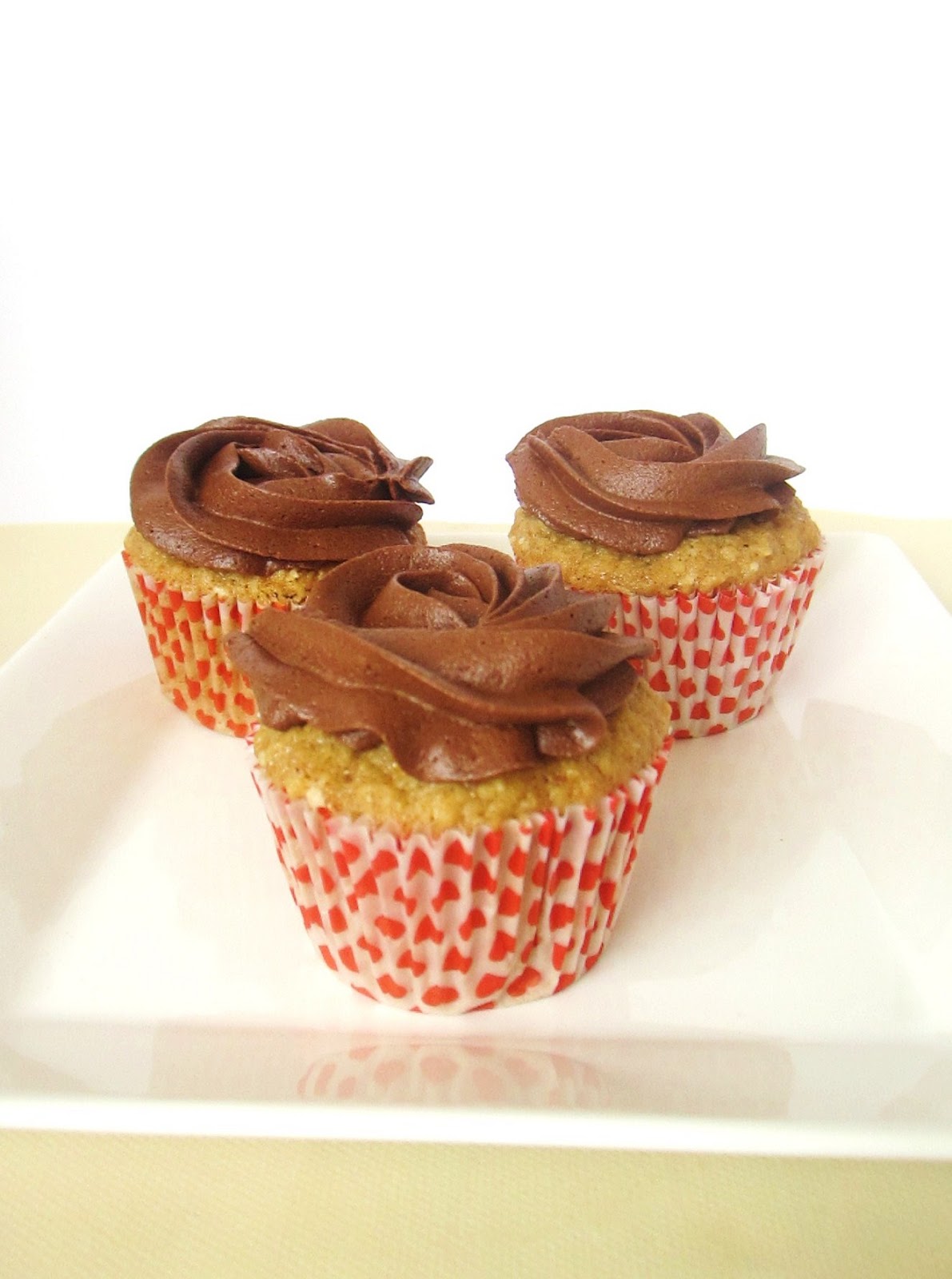 Dulce Isis Cupcakes de Quinua con Buttercream (Espectacular) de Chocolate