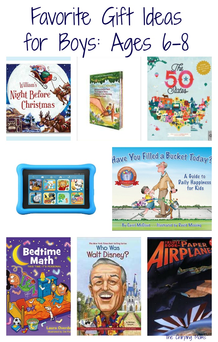 50 Favorite Gift Ideas for Boys Ages 68 The Chirping Moms