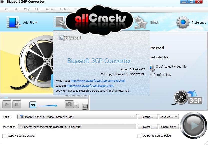 Bigasoft audio converter 3 3 21 4147 software keygen