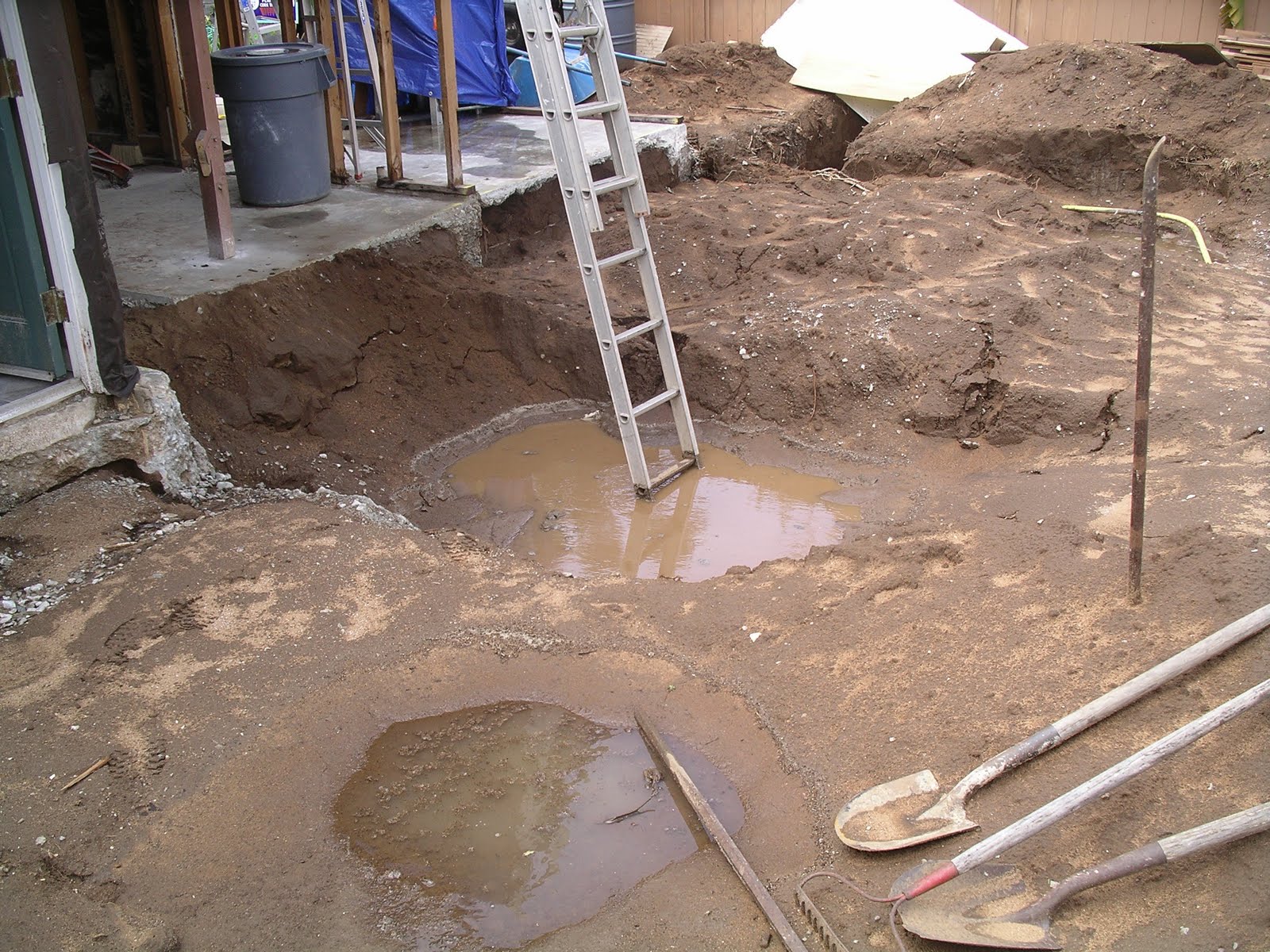 Home Remodeling Step By Step Step 8 Digging the Footing