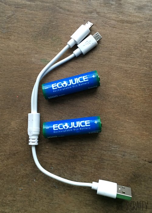 rechargeable batteries, AA batteries, USB rechargeable batteries