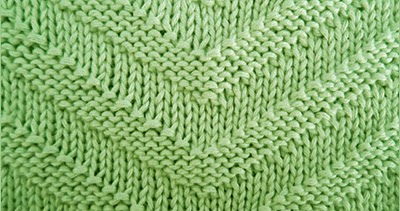 Knitting Stitch Patterns: V- Shape