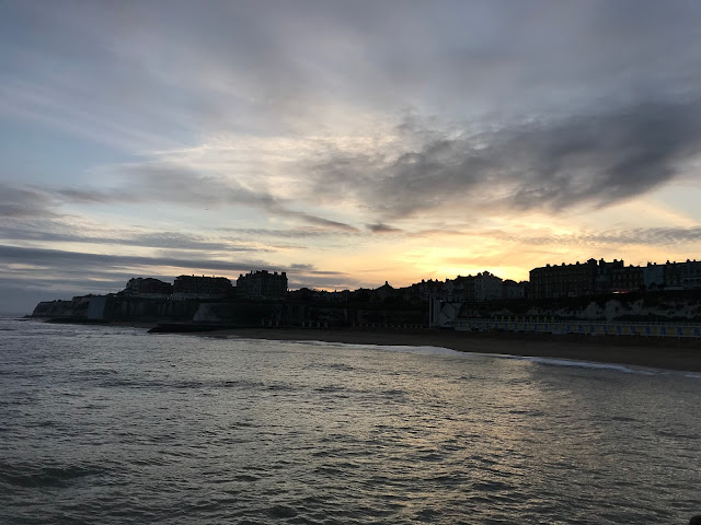 Sunset over Broadstairs, Kent