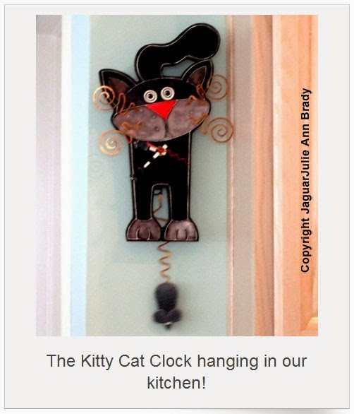 Blondes that DIY Kitty Cat Clocks
