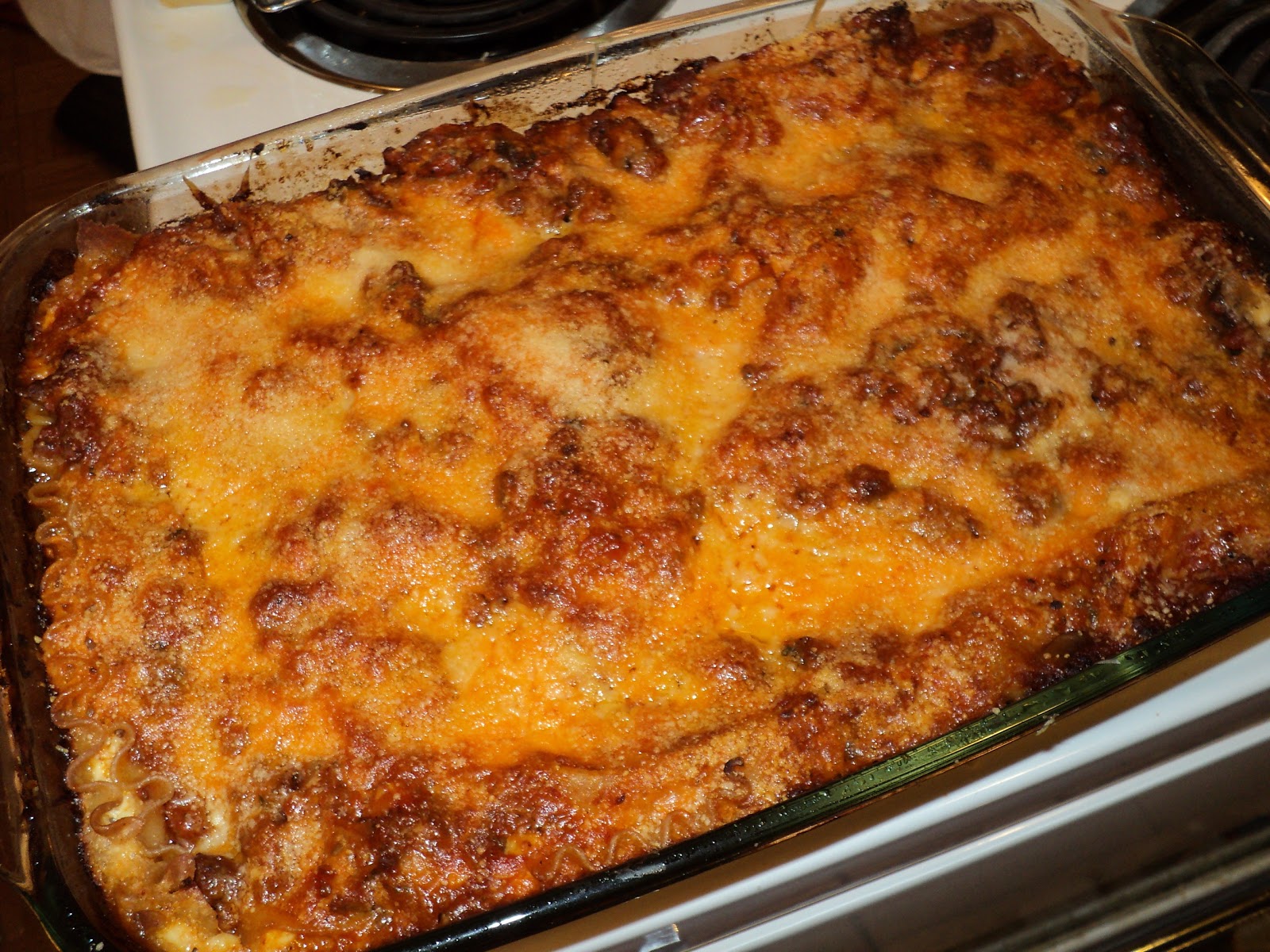 Cooking Shenanigans Lasagna with lots of garlic!