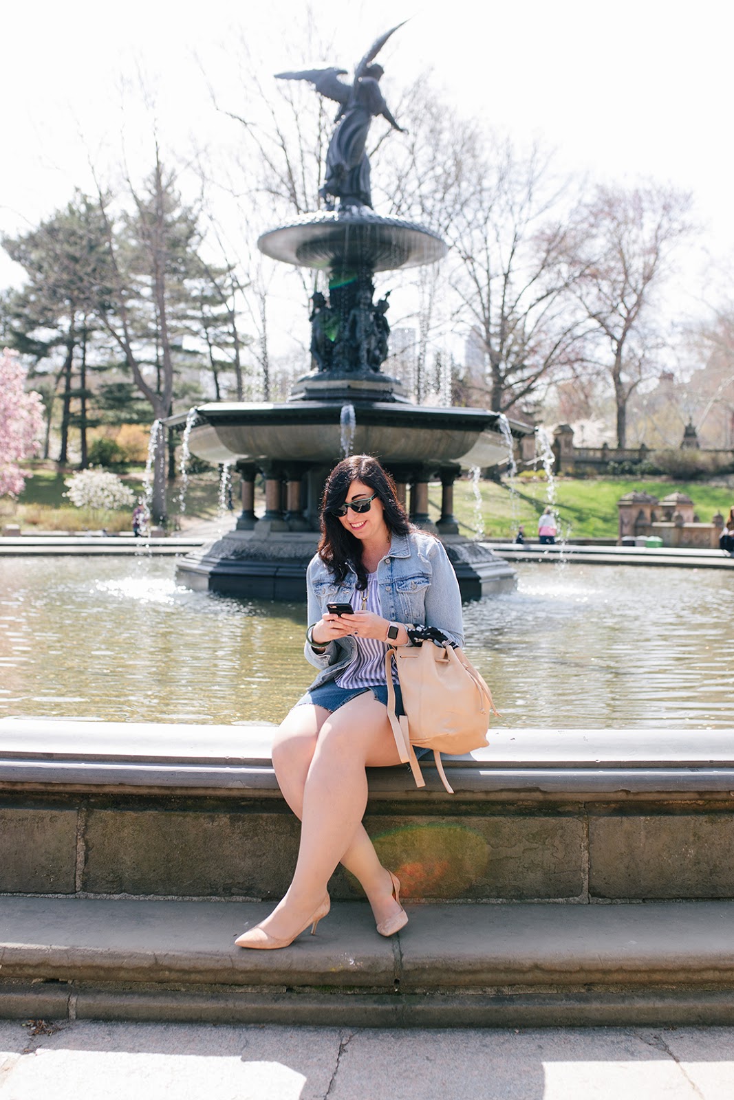 OOTD: Butterflies and Cherry Blossoms featuring Madewell :: Effortlessly with Roxy