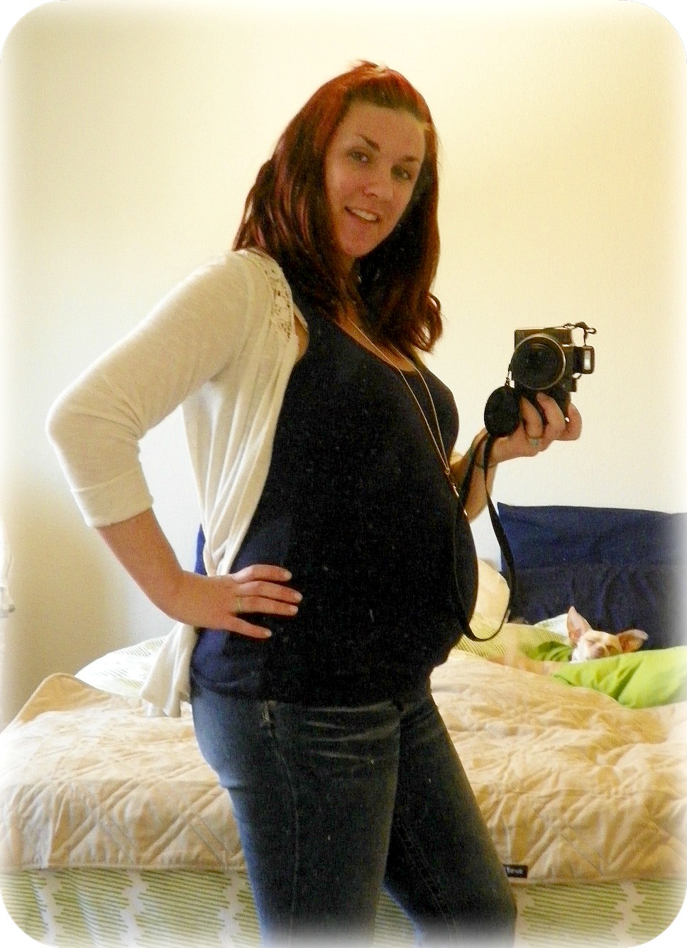 Leap!and the Net Will Appear OOTD Maternity Style "Breakfast with the girls"