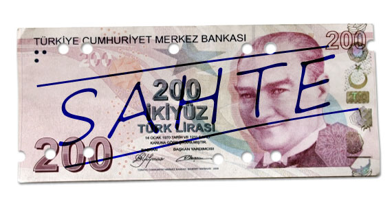 Paranın sahte olduğu nasıl anlaşılır Paranın sahte olduğu nasıl anlaşılır