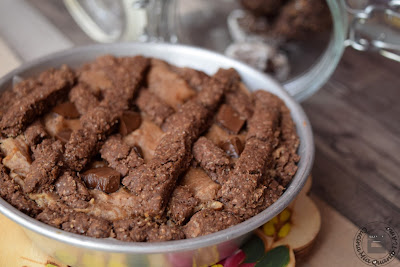 Crostata con crema d'arachidi