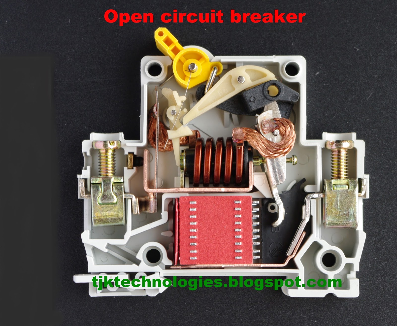 How is circuit breaker works? TjkTechnology, Electrical and