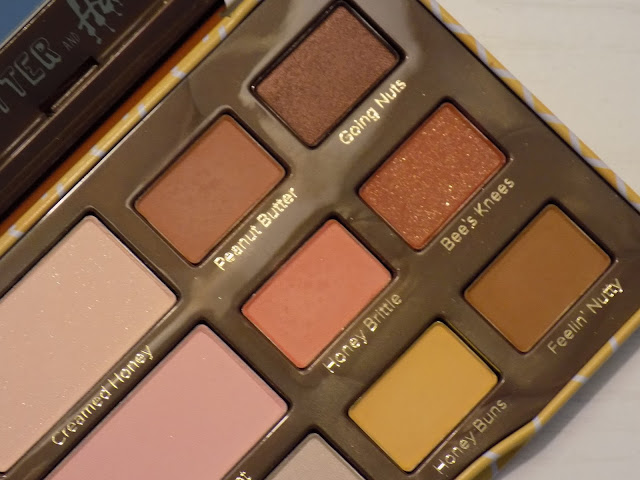 too faced-peanut butter and honey-eyeshadow palette