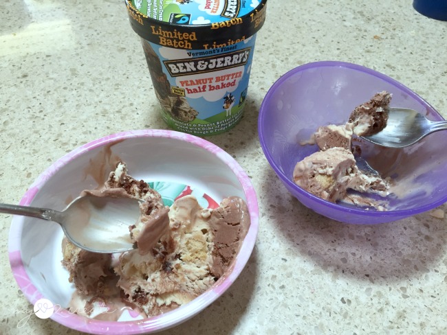a personal ben and jerry's break