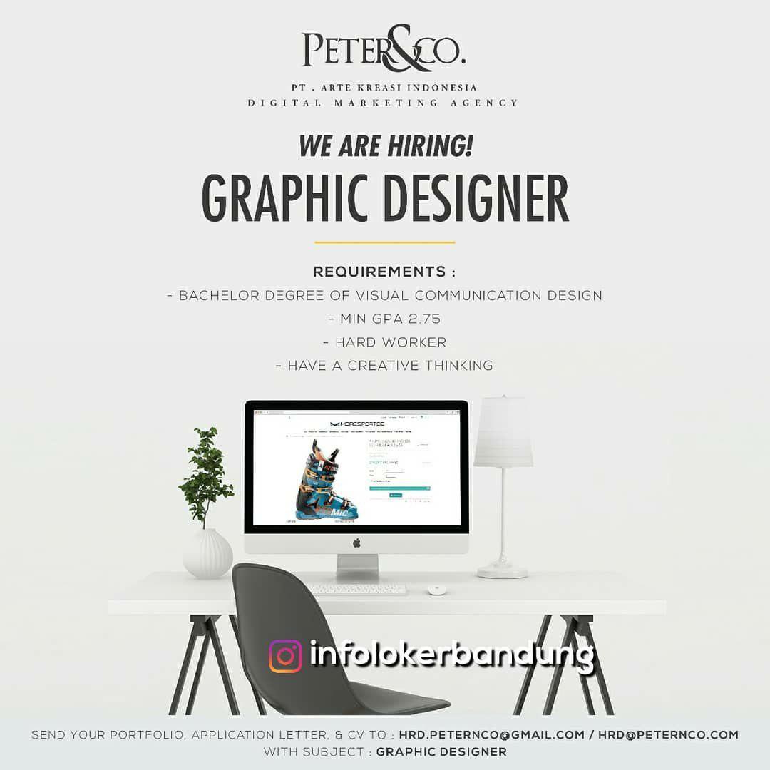 Lowongan Kerja PT Arte Kreasi Indonesia ( PETER&CO) Bandung Juli 2018 Lowongan Kerja PT Arte Kreasi Indonesia ( PETER&CO) Bandung Juli 2018