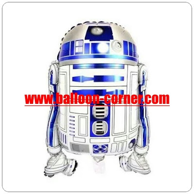 Balon Foil Robot Star Wars / R2D2 Robot Balon Foil Robot Star Wars / R2D2 Robot