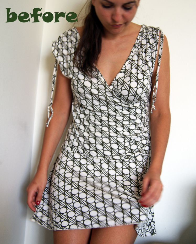 Wardrobe Recycle: Dress to Top