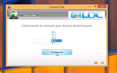 Unlock Disk