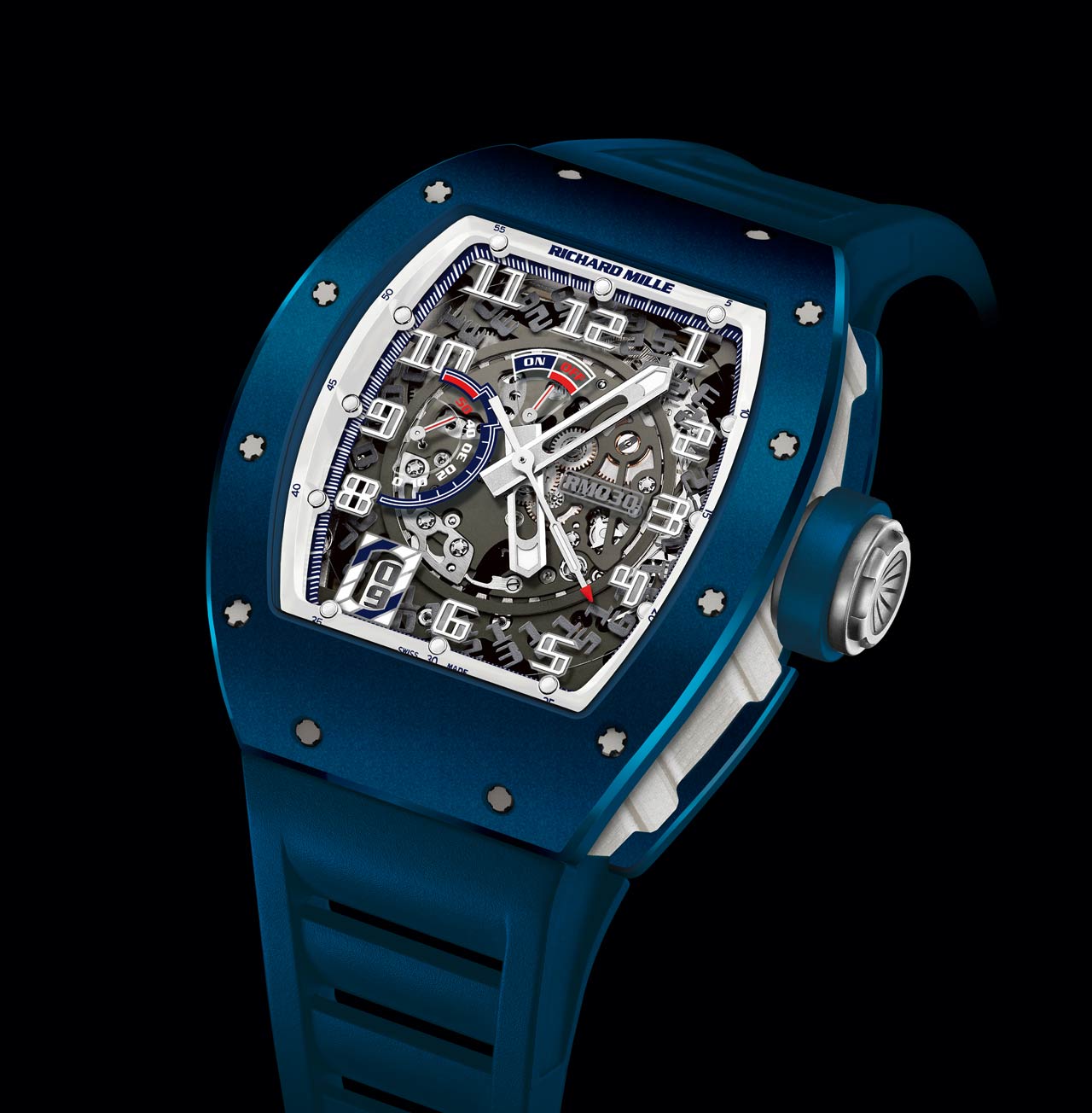 Richard Mille - RM 030 Blue Ceramic EMEA Limited Edition | Time and Watches