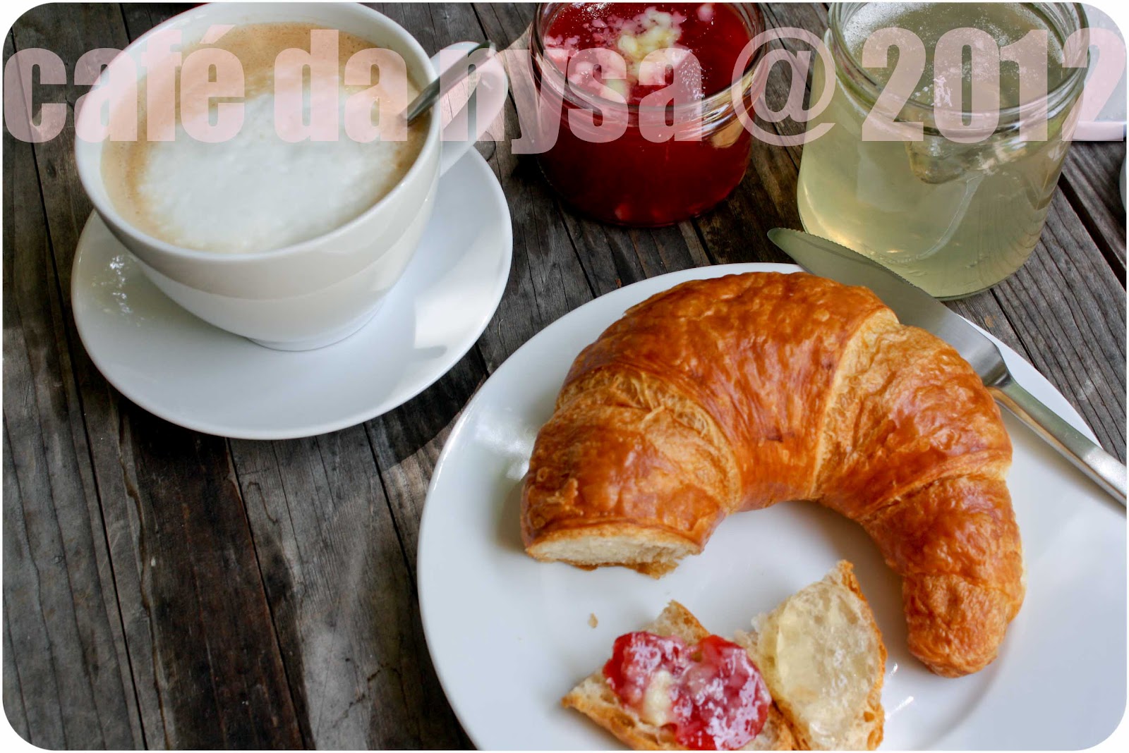 cafe da nysa: Erdbeer-Weiße Schokolade-Marmelade und Holunderblüten ...