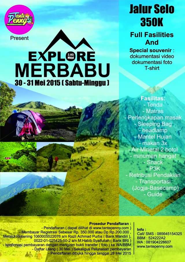 Contoh Brosur Open Trip Terkeren