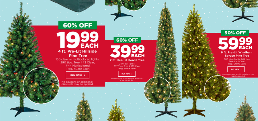michaels offers an extra 50 60 off pre lit christmas tree they have the 4ft pre lit hillside pine tree for 1999 7ft pre lit pencil tree for 3999 - Michaels Hours Christmas Eve michaels offers an extra 50 60 off pre lit christmas tree they have the 4ft pre lit hillside pine tree for 1999 7ft pre lit pencil tree for 3999 - Michaels Hours Christmas Eve