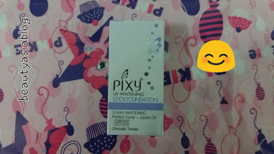 [REVIEW] Pixy UV Whitening Stick Foundation