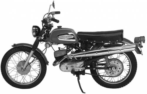 Harley Davidson Aermacchi Rapido 1968 - 1972 Harley Davidson Aermacchi Rapido 1968 - 1972
