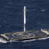 Il Falcon 9 atterra su una chiatta in mezzo all'Atlantico