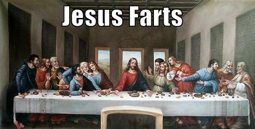 Jesus Farts Last Supper Meme Picture