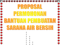 Contoh Proposal Sumur Bor Air Bersih Doc