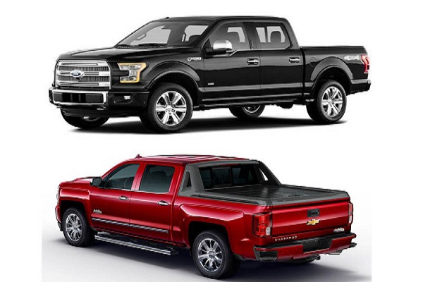 2016 Chevy Silverado Vs. 2016 Ford F-150 2016 Chevy Silverado Vs. 2016 Ford F-150 Exterior