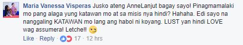 "Sakin sya sa umaga. Dun sya sa asawa nya sa gabi." -- Mistress Shares Her Story About Her Married Boyfriend "Sakin sya sa umaga. Dun sya sa asawa nya sa gabi." -- Mistress Shares Her Story About Her Married Boyfriend