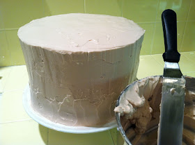 Cherpumple with icing