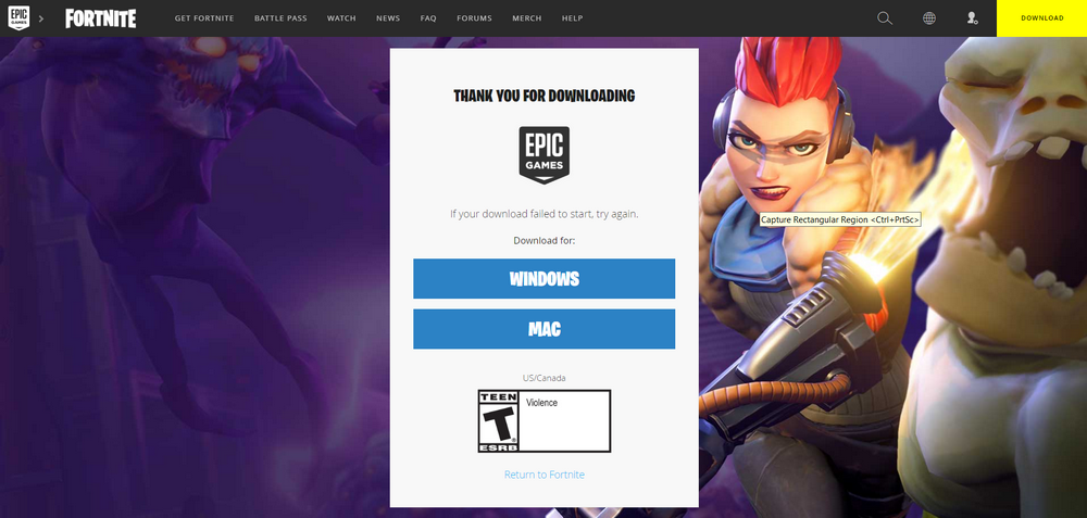 how to get fortnite on pc windows 10