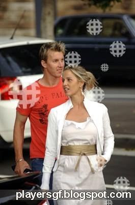 Brett Lee and his ex-wife Elizabeth Kemp images Brett Lee and his ex-wife Elizabeth Kemp images