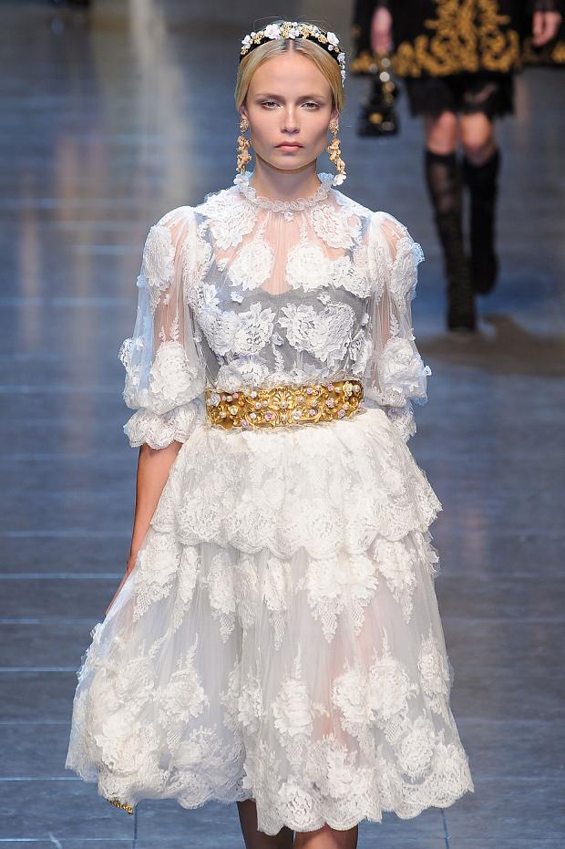 RedPoppy Fashion: Milan Lookback: Dolce & Gabbana Fall 2012