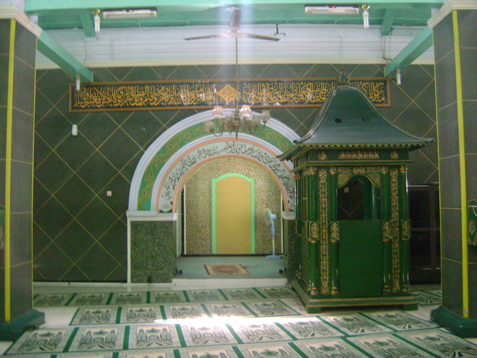gambar masjid hiasan detail