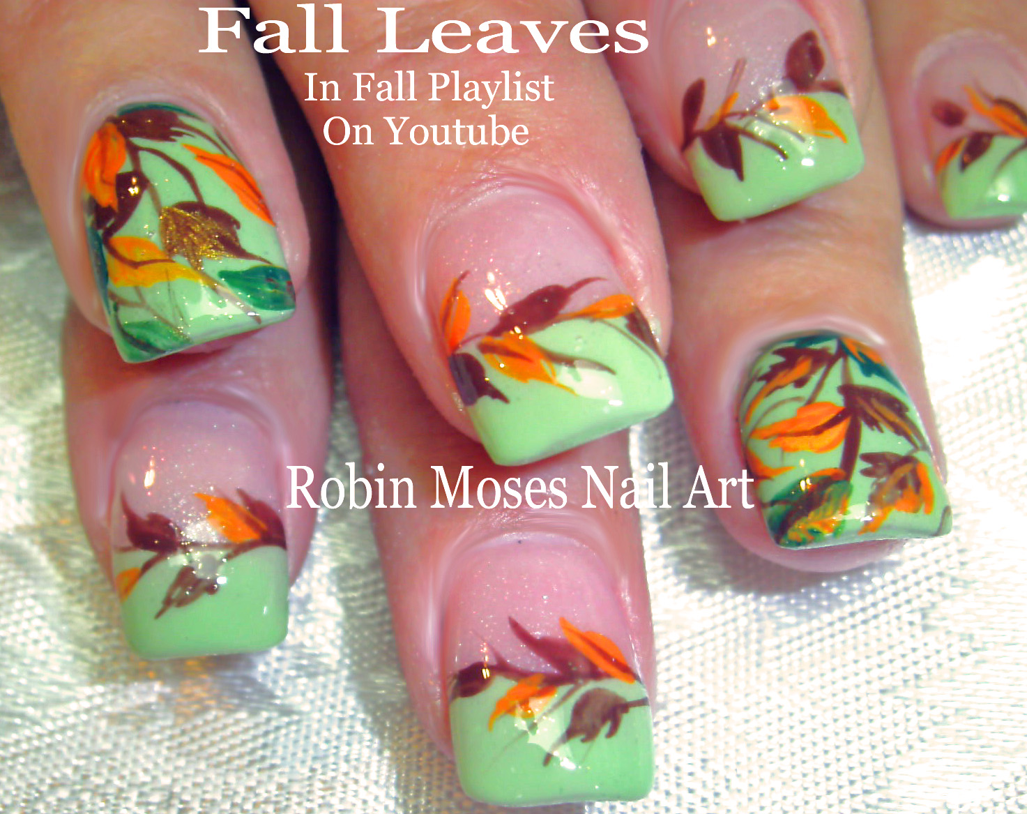 nail art by robin moses fall flower bouquet nail art autumn nails nail art for fall