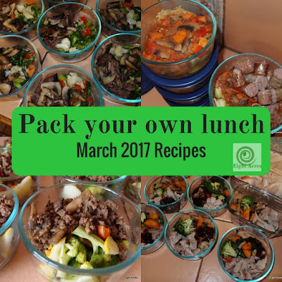 eight acres: pack your own lunches - recipe ideas from March 2017