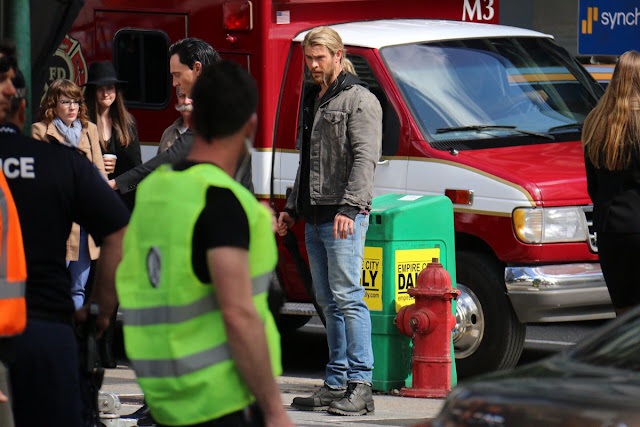 Тор 3: Асгардиане в гражданском (фото)