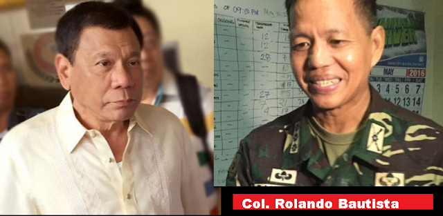 PSG Commander Col. Rolando Bautista says he's ready to safeguard Duterte