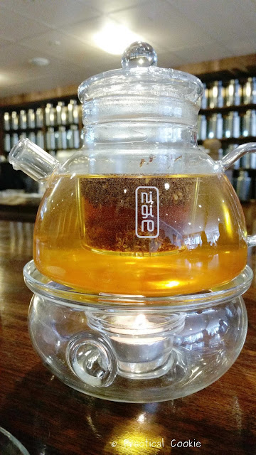 O'ways Tea Cafe Tea Pot with Tealight Candle Underneath
