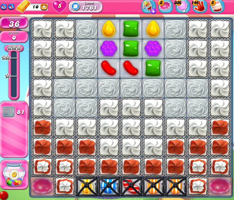 Candy Crush Saga 1761 Candy Crush Saga 1761