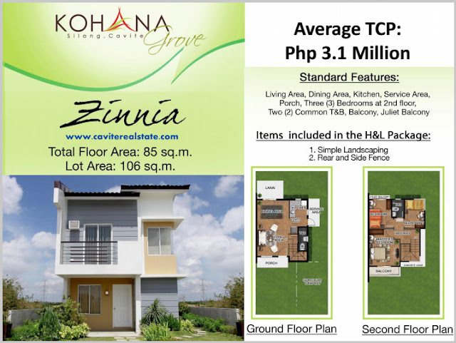 Kohana Grove Zinnia Model House