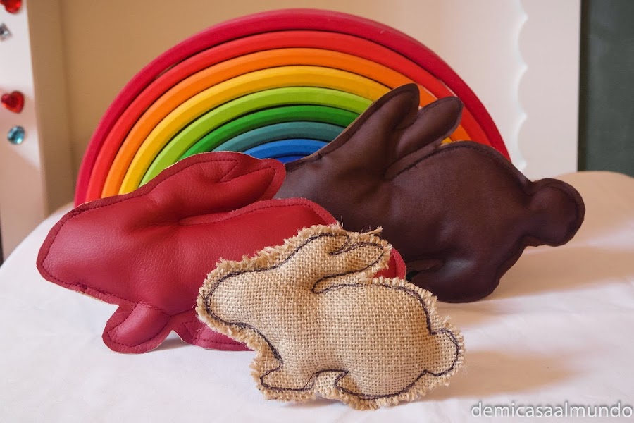 conejitos arcoiris waldorf