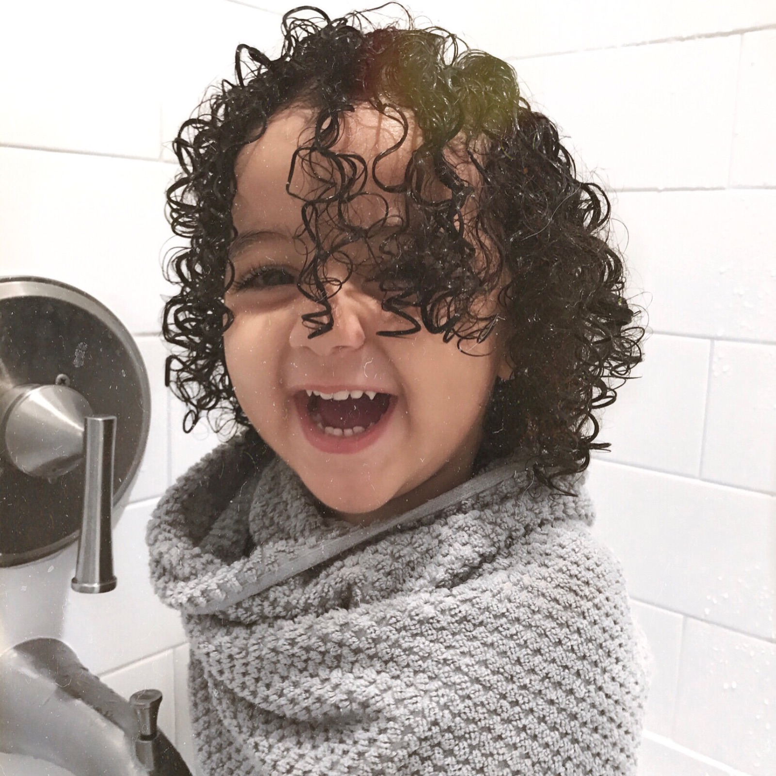 What I Use On My Sons Curly Hair