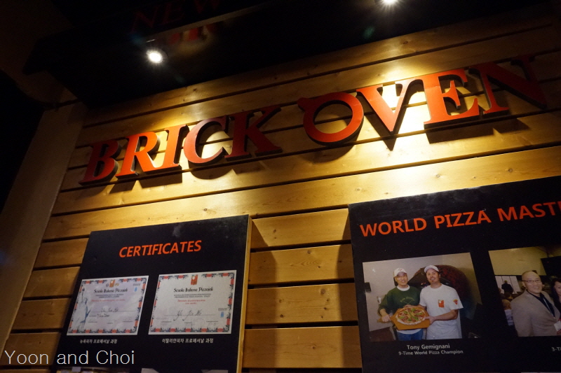Gangnam &lsquo;BRICK OVEN&rsquo;/ American style &lsquo;New Yorker pizza&rsquo; in Seoul ~ Yoon