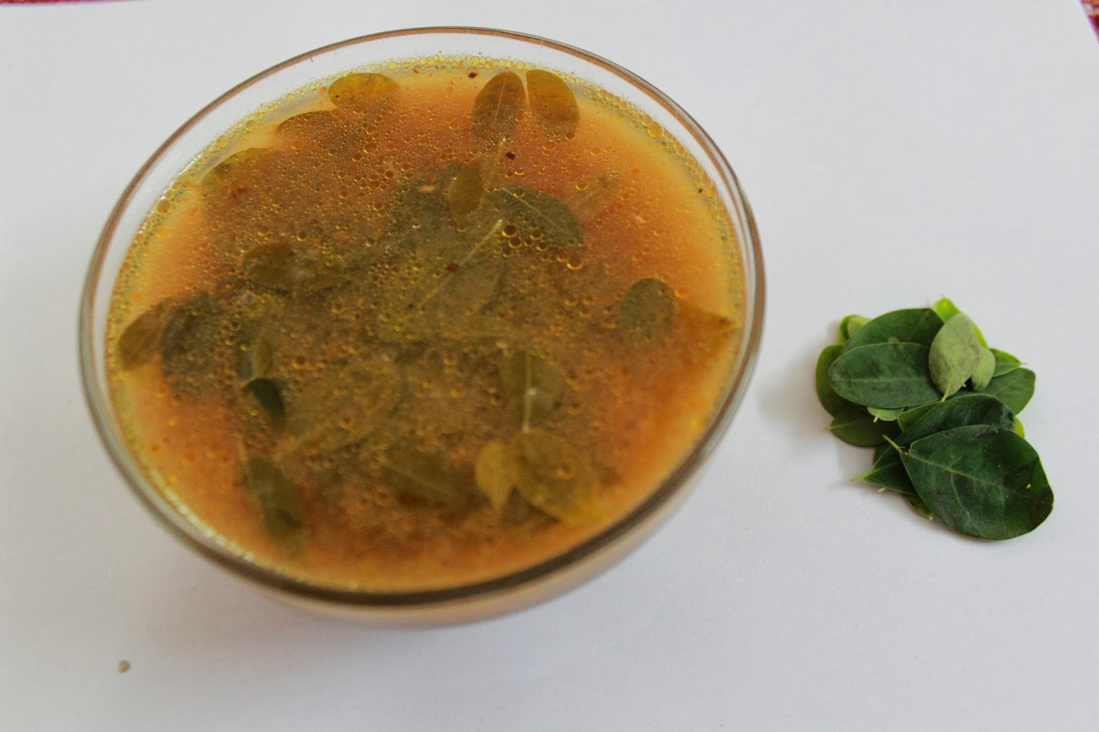 PASSION4COOKING Drumstick Leaves Rasam