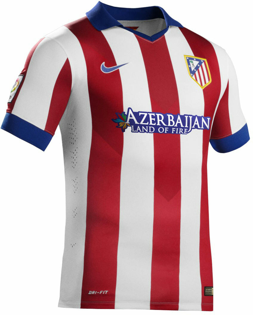 New Atlético Madrid 14-15 Home and Away Kits - Footy Headlines