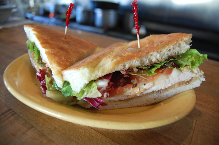 ROSTI TUSCAN KITCHEN Grilled Chicken Breast Sandwich on Focaccia Bread