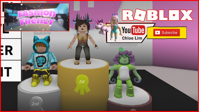 Chloe Tuber Roblox Fashion Frenzy Gameplay I Got To Dress Up Weird Scary And Wild